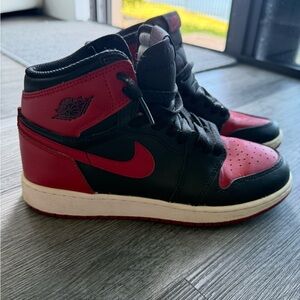 Nike Air Jordan 1 High Black and Red
